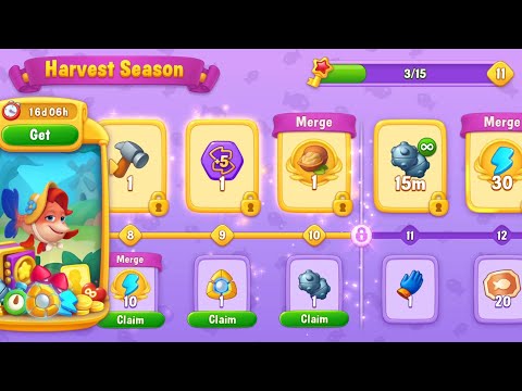 @Fishdom Level 12181 - Super Hard Level 12182. Harvest Season Level 10 🔓