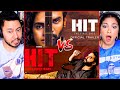 HIT: THE FIRST CASE Hindi vs Telugu Trailer Reaction! | Rajkummar Rao | Sanya Malhotra | Vishwak Sen