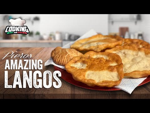 Easy Homemade Langos Recipe: How to Make Crispy Fried Dough with Piero!