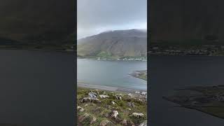 The view from 738 feet up 225 meters#iceland #mountain #intelligence #subscribe