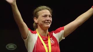 Gemma Morgan with the Invictus Games Choir