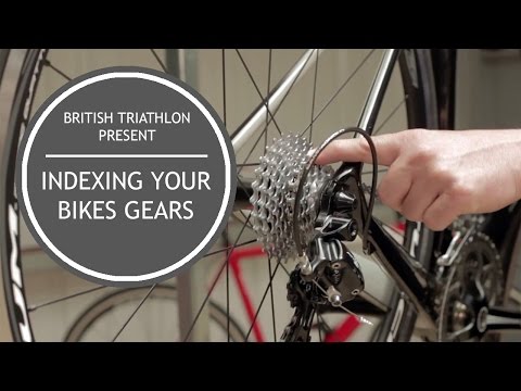 Indexing the gears on your bike