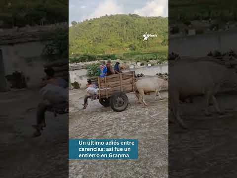 Un último adiós entre carencias: así fue un entierro en Granma