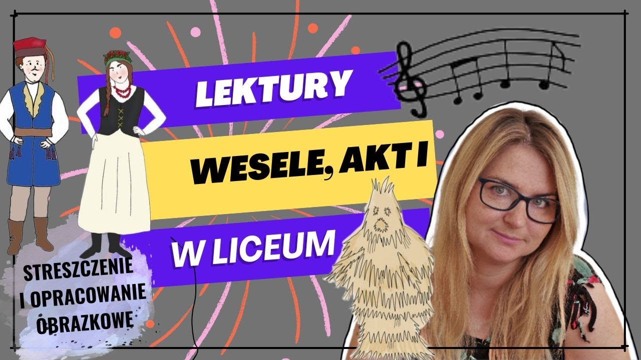 Wesele, akt I - streszczenie obrazkowe i omówienie