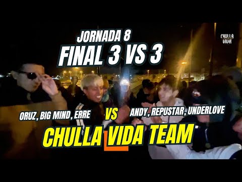 FINAL / BIG MIND, ORUZ, ERRE VS ANDY NOVEM, REPUSTAR, UNDERLOVE / CHULLA VIDA TEAM / PLAZA QUITUMBE