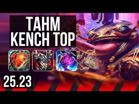 TAHM KENCH vs TRYNDAMERE (TOP) | EUW Diamond | 25.23