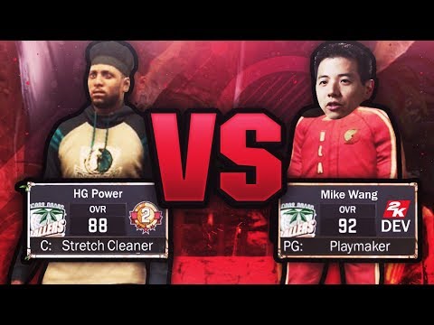 MIKE WANG PULLED UP ON ME • 2K DEV VS HG POWER & EASY BREEZY • SOMEONE GOT EXPOSED! NBA 2K17 MYPARK