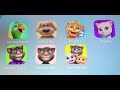 Talking Pierre Talking Ben Talking Ginger 2 Talking Angela Talking Tom Tom 2 My Tom Friends