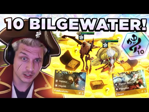 10 BILGEWATER 6 PILTOVER FANTEZİ COMPLARIYLA ELO KASMA İŞİ! LEVO LOL TAKTİK SAVAŞLARI
