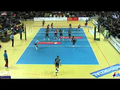 Volleyball 1. Bundesliga Frauen 2:3 Schweriner SC vs. Dresdner SC