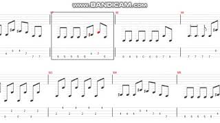 フジヤマディスコ / SILENT SIREN ベースTAB