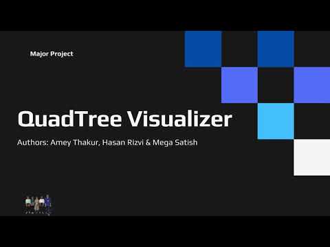 QuadTree Visualizer Demo