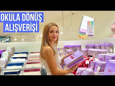 Back to School Shopping Vlog Ecrin Su Çoban