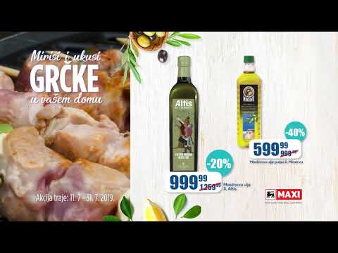 Maxi nedelja grčke kuhinje od 18.-24.07.2019.