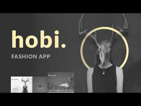 Hobi Fashion App Design