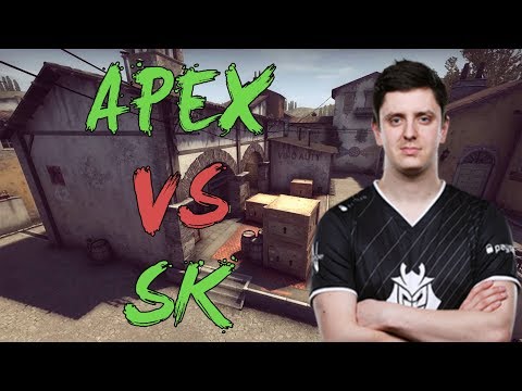CSGO: POV G2 apEX vs SK Gaming (39/23) inferno @ DH Masters Malmö 2017