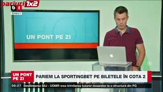 BILETUL ZILEI SPORTINGBET: Tenis + fotbal pentru un nou “verde”! Vezi selecțiile!