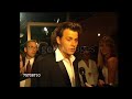 Johnny Depp Talks About Selena Quintanilla Don Juan DeMarco Premiere April 7th 1995