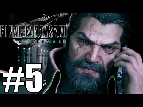 Final Fantasy VII Remake Gameplay Walkthrough Part 5 ( PS4 Pro ) - No Commentary