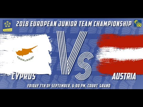 Cyprus (Anastasia Zintsidou) vs Austria (Raphaela Winkler) - D1M3 - European Jnr. Team C’ships 2018