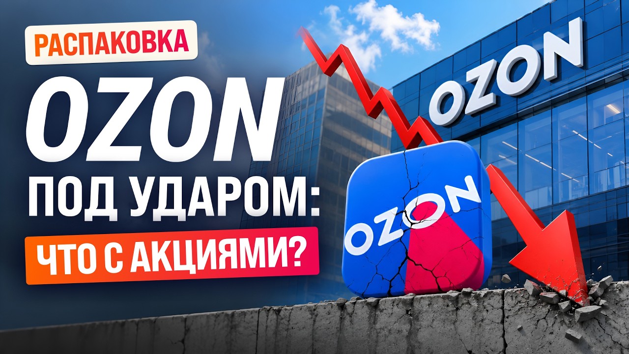 Cклады ОZON под ударом: что будет с акциями? / Оцениваем устойчивость бизнеса