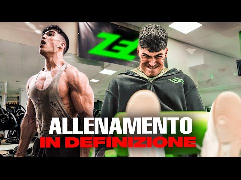 COME MI ALLENO IN DEFINIZIONE (per non perdere muscoli)