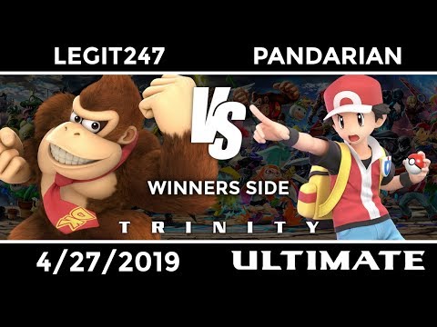 Trinity 2019: WR1 - Legit247 (Donkey Kong, ROB) vs Demise|Pandarian (Pokemon Trainer)