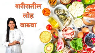 लोहाच्या कमतरतेसाठी आहार | Diet for Iron Deficiency Explained in Marathi