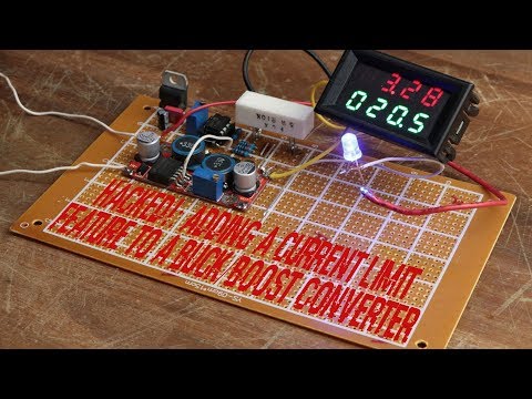 HACKED!: Adding a Current Limit Feature to a Buck/Boost Converter Video