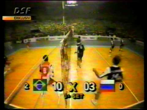 1993 FIVB World League Brazil - Russia set 3
