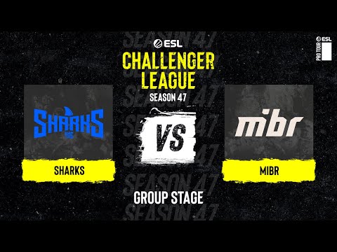 Sharks vs. MIBR - Map 1 [Inferno] - ESL Challenger League S47 - SA