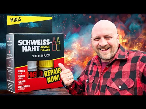 This isn't glue—it's liquid welding! HG Super Bond tested 🔥