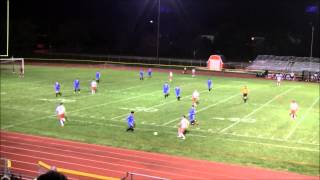preview picture of video 'Saint Charles East HS vs Larkin HS Varsity 100813'