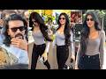 Ram Charan CRAZY Looks Towards Shruthi Haasan At Airport Peddi Filmylooks