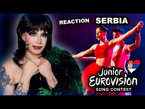 SERBIA - Katarina Savić - Svet bez granica (LIVE) | Junior Eurovision 2022 REACTION