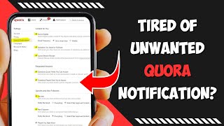 How to Stop Quora Gmail Notifications