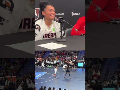 Te-Hina Paopao Takes INSTANT Revenge on Caitlin Clark #wnba #caitlinclark #indianafever #Atlanta