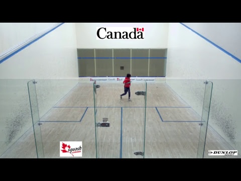 2018 12 08 - Afternoon - Canadian Junior Open - Court 6