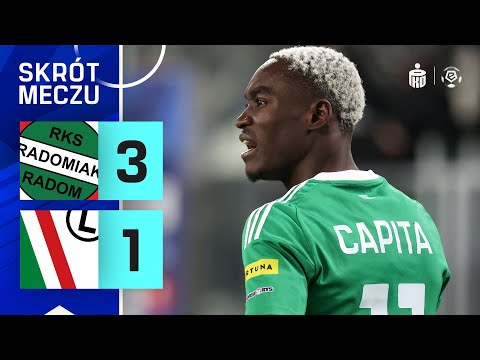 Radomiak - Legia | SKRÓT | CAPITAlna sobota w Radomiu! | Ekstraklasa 2024/25 | 22. kolejka