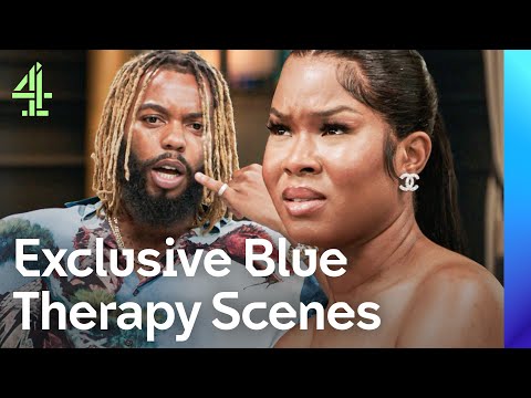 never seen before exclusive blue therapy scenes