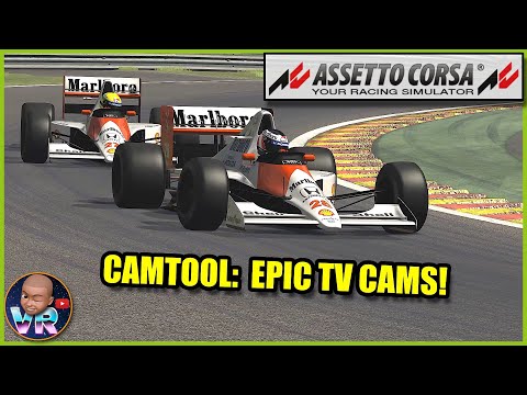 F1 2020 but is Assetto Corsa + TV Cam, #assettocorsa