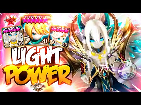 They Destroy Enemies with 300+ SPEED LIGHT SQUAD - Summoners War
