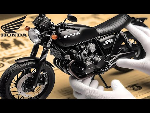 FULL BUILD | BIG 1/6 Model Scale HONDA CB 75OF Tamiya Rare Model Kit