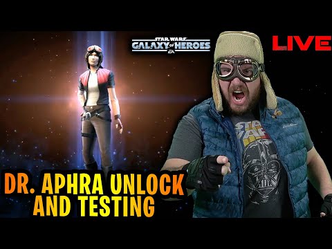DR. APHRA UNLOCK + TESTING LIVE - ROGUE ARCHAEOLOGIST - P3 RISE OF THE EMPIRE - GRAND ARENA