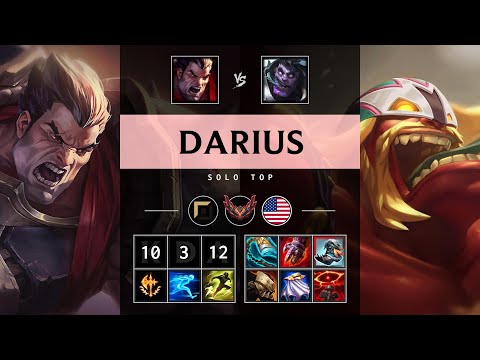 Darius Top vs Dr. Mundo - NA Grandmaster Patch 25.12