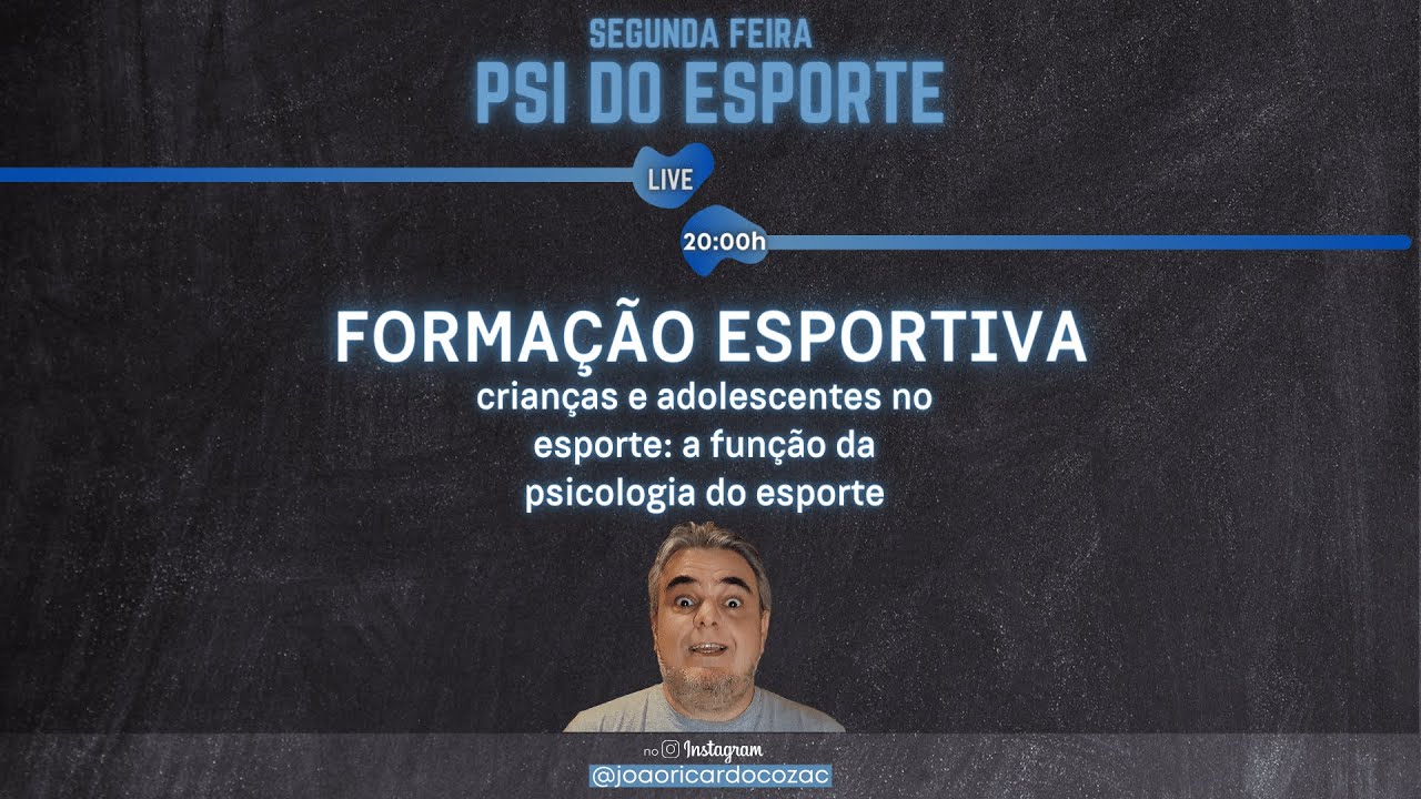 "CRIANÇAS E ADOLESCENTES NO ESPORTE: OS DESAFIOS DA PSICOLOGIA DO ESPORTE" | JOÃO COZAC PSICÓLOGO