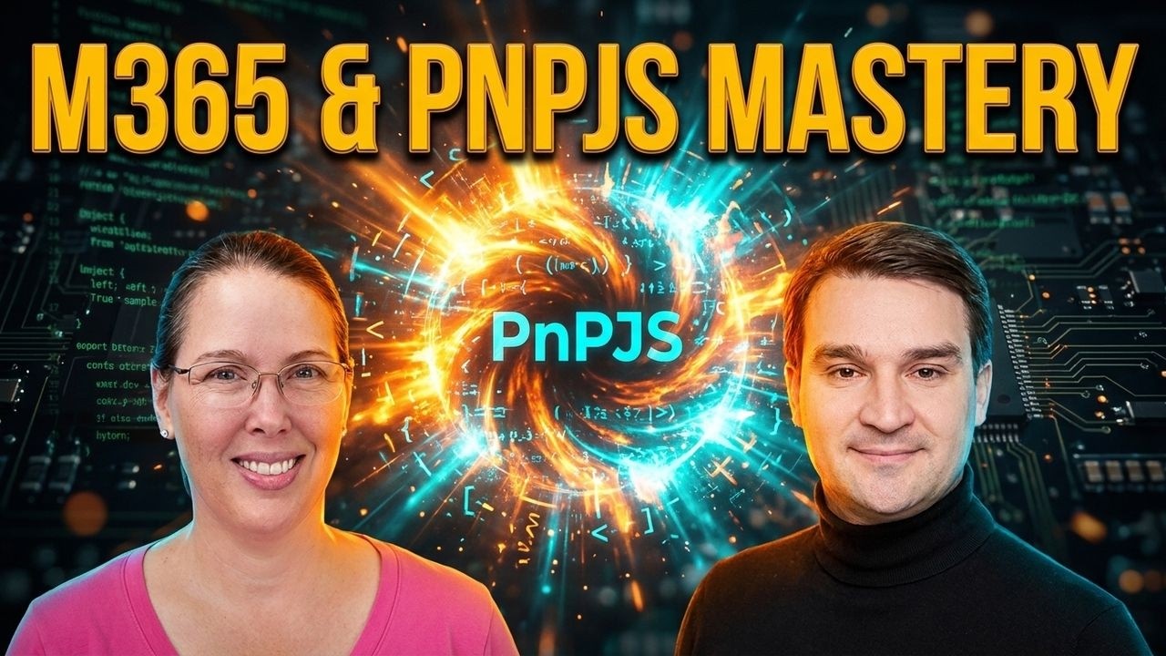 Building Modern Microsoft 365 Solutions with SharePoint Framework, Microsoft Graph, PnPjs & Great User Experiences with Julie Turner [MVP]