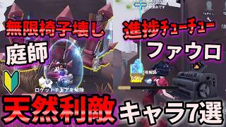 【第五人格】使うなら要注意！初心者が使うと天然利敵を誘発されやすいサバイバー7選！【IdentityⅤ】【アイデンティティⅤ】