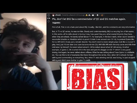 Gorgc Take On BSJ Being Biased Drama🔇