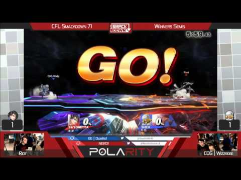 CFLS71 - Riot (Donkey Kong/Bayonetta) vs COG | Wizzrobe (Sheik) - WSF
